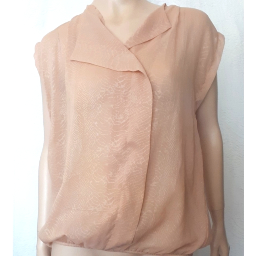Liberty Love | Asymmetrical Semi Sheer Top